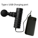 Mini-Massagepistole, elektrisches Massagegerät für Körpermassage, entspannen, tiefe Muskelvibration, Schmerzlinderung, Faszienpistole, elektrisches Körpermassagegerät