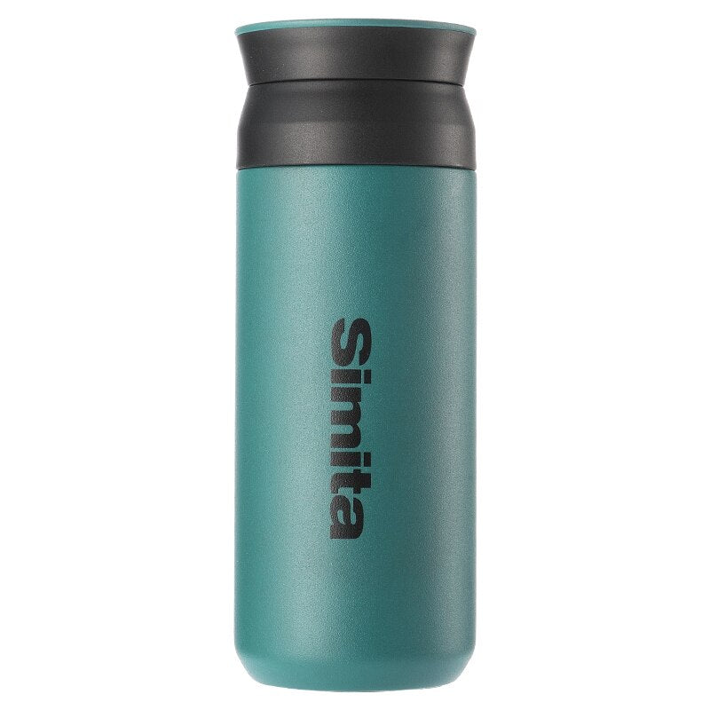 Simita Thermos,Stainless Steel Straight Water Bottle,Insulated Double Wall Tumbler For coffee, Travel Portable,Keep Cold and Hot