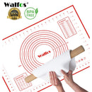 WALFOS Ex-Large Antihaft-Silikon-Pad für Backöfen, Backen, Gebäck, Waage, Ausrollen, Teigmatte, Fondant, Kuchen, Süßwaren