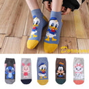 5 Paar/Los Frauen Socken Casual Korea Cartoon Tier Socken Baumwolle Nettes Mädchen lustige Maus Ente Söckchen Größe 35-41 Dropshipping