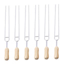 Zusammenklappbarer tragbarer Edelstahl-BBQ-Grill BBQ-Grill Mini-Taschen-BBQ-Grill-Grillzubehör für den Heimparkgebrauch