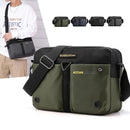 Bolsos de hombro de nailon Scione para hombre, bolsos de hombro impermeables de viaje informales para hombre, bolsos de mensajero cruzados para hombre, iPad