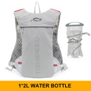 INOXTO Trailrunning-ultraleichter 5-Liter-Rucksack, Lauf-Trinkweste, Marathon, Fahrrad 1,5-Liter-2-Liter-Wasserbeutel