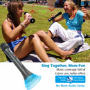 Lewinner L-699 Professionelles Karaoke-Mikrofon, kabelloser Lautsprecher, tragbares Bluetooth-Mikrofon für Telefonunterstützung, Aufnahme von TF-Wiedergabe