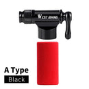 WEST BIKIING CO2 Pump Bike Mini Hand Pump MTB Road Bicycle Air Inflator Schrader Presta Valve Adapter Ball Cycling Accessories