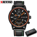 Curren Quarzuhr Männer Top-Marke Luxus Leder Herrenuhren Neue Relogio Masculino Mode Casual Sport Uhr Männer Armbanduhren