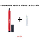 DSPIAE TS-01 Gundam, modelo militar, herramienta de fabricación, acero de tungsteno, cuchillo de talla triangular, accesorio de Hobby