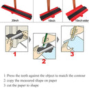 Onnfang 2Pcs/Packs Copy Gauge Duplicator Contour Scale Template Wood Marking Tools Tiling Measuring Ruler Woodworking Tools