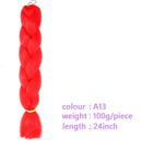 Black Star Hair Ombre Jumbo Braiding Hair Extensions 24 Inch Twist Braids Synthetic Hair Fiber for Twist Braiding for Women