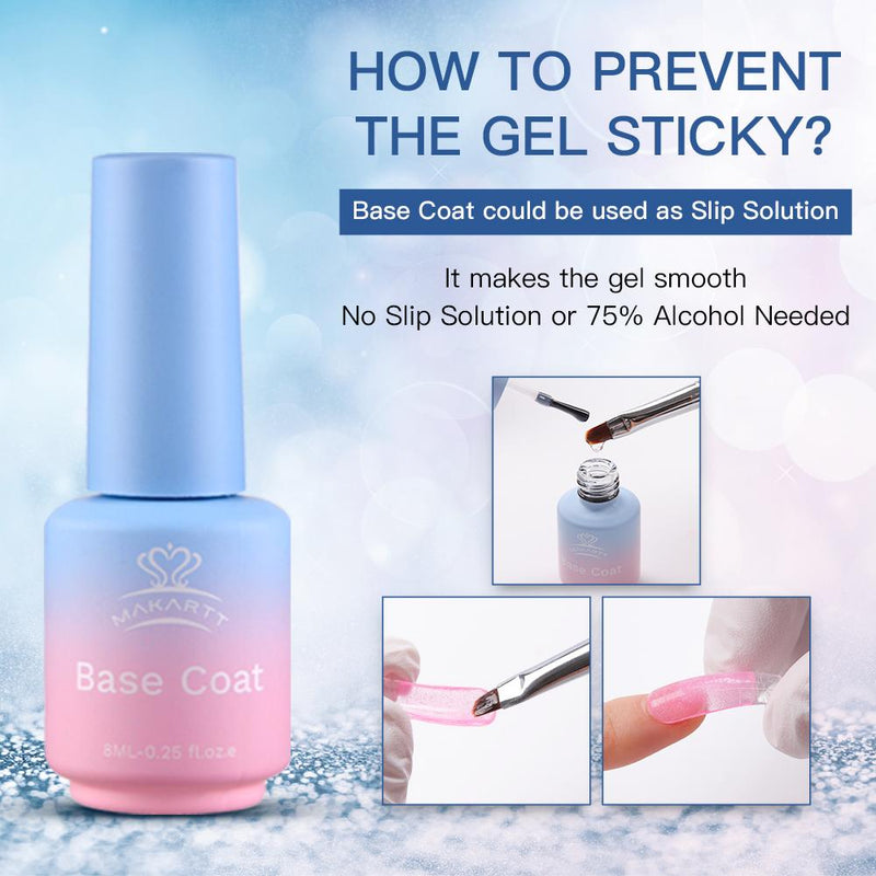 Makartt Jelly Glitter Poly Nail Gel Kit – durchscheinendes Glitzergel-Nagelverlängerungsgel-Nagelverbesserungsset für Anfänger-Maniküre