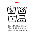 Waschraum Waschen Zitate und Schilder Wandaufkleber Dekoration für Waschraum WC und Toliet Aufkleber Dekor Zubehör