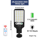 Luz Solar LED KSIJEH, lámpara Solar para exteriores, luz Solar alimentada por energía Solar, impermeable, Sensor de movimiento PIR, farola para decoración de jardín