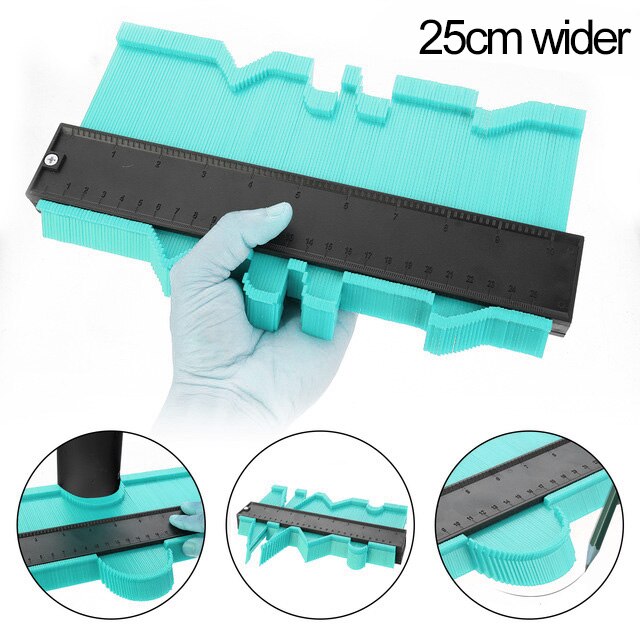 Onnfang Copy Gauge Contour Gauge Duplicator Contour Scale Template Holzmarkierungswerkzeuge Fliesenmesslineal Massenpreis