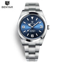 BENYAR 2023 New Stainless Steel Automatic Men Watches Top Brand Waterproof Luxury Men Mechanical Wristwatch Relogio Masculino