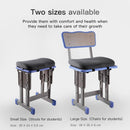 Cojín de asiento CHECA GOODS, cojines ortopédicos de espuma viscoelástica para estudiantes, cojín para asiento de oficina, tratamiento para hemorroides, alivio del dolor, almohada para coxis