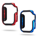 New Design Aluminum Alloy+TPU Case for Apple Watch Series 8 7 6 SE 5 4 Cover 41mm 45mm 44mm 40mm Bumper Shell for iWatch Frame