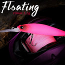 TSURINOYA Floating Minnow DW68 70F Angelköder 70 mm 5,2 g Ranger Profession Hartköder Jerkbait Crankbaits Swimbait Wobbler Köder