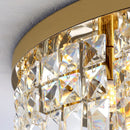 LED-Wohnzimmer-Kronleuchter Moderne Kristall-LED-Kronleuchter Beleuchtung Gold-LED-Kronleuchter-Lampe Wohnzimmer-Dekor-Aufhängung Lumina