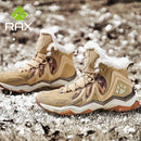 RAX Outdoor Wanderschuhe für Herren Damen Fleece Winter Schneeschuhe Sport Sneakers Herren Bergschuhe Trekking Wanderschuhe