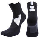Hochwertige neue Herren Outdoor Sports Elite Basketball Socken Herren Radsocken Kompressionssocken Baumwolle Handtuch Bottom Herrensocken