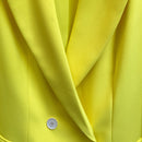 TWOTWINSTYLE Minimalistischer Blazer für Frauen gekerbte Langarm-beiläufige große Größen-Mantel-weibliche Mode-Kleidung 2022 Herbst neu