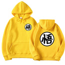 Neuester japanischer Anime Hoodie Cosplay Saiyan Son Harajuku Goku Tasche mit Kapuze Sweatshirts Hoodies Männer / Frauen