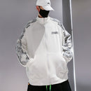 High Street Jacke Herren Cashew Letter Print Reflektierende Windjacke Frühling 2021 Patchwork Herren Bomberjacke Paare