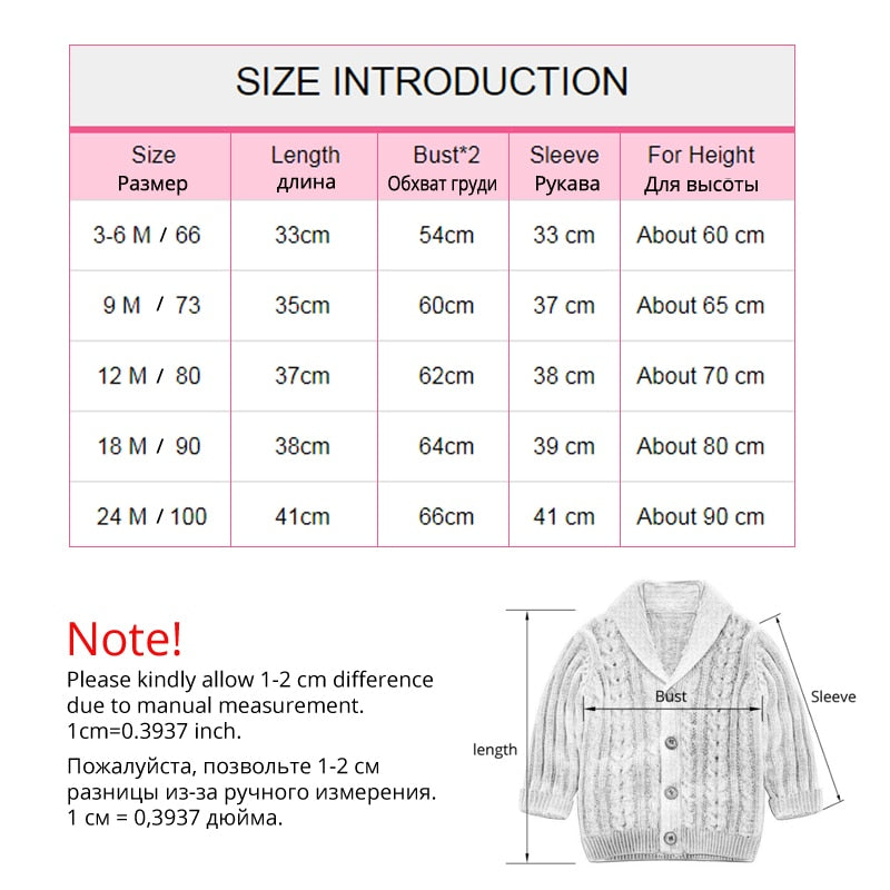 IYEAL Jungen Strickjacke Mode Kinder Mantel Casual Frühling Baby Schule Outfits Kinder Pullover Säuglingskleidung Oberbekleidung 0-24M