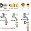 Heißer Verkauf 25Ft-200Ft Erweiterbarer Gartenschlauch Magic Flexibler Wasserschlauch EU-Bewässerungsschläuche Rohr mit Spritzpistole, Autowäsche