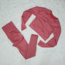 Conjunto de Yoga sin costuras para mujer, mallas de gimnasio de cintura alta a prueba de sentadillas, camisetas, camisetas de manga larga, conjuntos deportivos de entrenamiento de Fitness