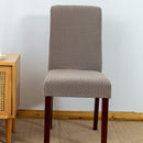 1/2/4/6 Stück Esszimmerstuhl-Abdeckung Jacquard Spandex Schonbezug-Schutzhülle Stretch für Küchenstuhl-Sitz Hotel Bankett Elastisch