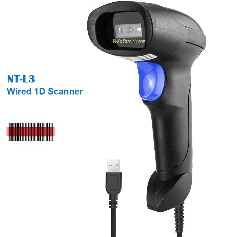 NETUM L8 Wireless 2D Barcode Scanner und L5 Wired 1D/2D QR Barcode Reader PDF417 für Inventory POS Terminal