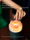 Tragbarer Kristall-Aromatherapie-Luftbefeuchter, USB-Wireless-Aroma-Diffusor für ätherische Öle, Luftbefeuchter mit Atmosphärenlampe für zu Hause