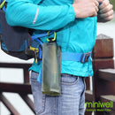 miniwell Survival Outdoor Camping &amp; Wandern Tragbare Wasserreinigung mit Beutel Gefiltertes Wasser für unterwegs