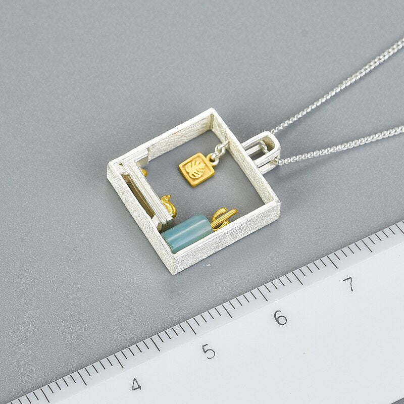 Lotus Fun Lazy Cat at Home Pendant without Necklace Real 925 Sterling Silver Pendant 2021 New Arrival for Women Fine Jewelry