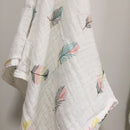 120X110cm Baby Blankets Newborn Swaddle Wrap Blankets Cotton Infant Muslin Diaper Cloth Blanket Towel