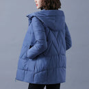 2022 Neue Frauen Winterjacke Lange Warme Parkas Weibliche Verdicken Mantel Baumwolle Gefütterte Parka Jacke Mit Kapuze Outwear M-4XL