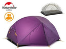 Naturehike Mongar 2 Zelt, 2 Personen Campingzelt Outdoor Ultraleicht 2 Mann Campingzelt Vorraum muss separat erworben werden