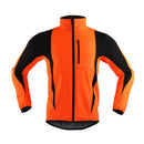 Arsuxeo-chaqueta reflectante de invierno para hombre, cortavientos, impermeable, térmica, polar, para deportes al aire libre, MTB, chaqueta para bicicleta, ropa