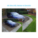 H.View 8Ch 5Mp 8Mp 4K Cctv Sistemas de cámaras de seguridad Kit de videovigilancia para el hogar Ai Audio Cámara IP para exteriores Poe xmeye app Nvr