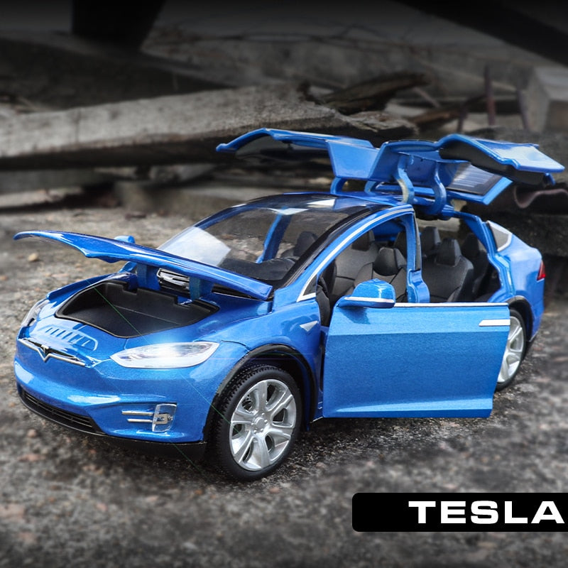 New 1:32 Tesla MODEL X  MODEL 3 MODEL S Alloy Car Model Diecasts &amp; Toy Vehicles Toy Cars Kid Toys For Children Gifts Boy Toy