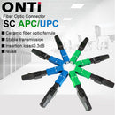 ONTi FTTH Embedded Fiber Optic Fast Connector SC APC Singlemode Glasfaseradapter SC UPC Cold Connection Schnelle Feldmontage