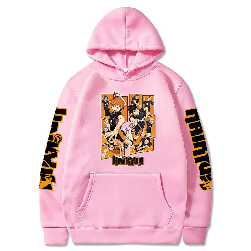 Anime Haikyuu Hoodies Sweatshirts Men/women Hip Hop Streetwear Hoodie Anime Hoodies Men&