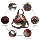 WESTAL, bolso de hombro para mujer, bolso de mujer, bolsos de cuero genuino, bolsos cruzados de diseñador para mujer, bolsos de mano para mujer 86381