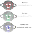 Drei Farben LED-Gesichtsmaske Photonentherapie Anti-Akne-Faltenentfernung Hautverjüngung Gesicht Hautpflegewerkzeuge Maskenimporteur