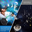 LED 3 in 1 6 colors ocean wave starry sky projector laser star moon night light galaxy nebula lamp music voice control for kids