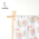 Kangobaby #My Soft Life# Pure And Fresh Bamboo Cotton Newborn Muslin Swaddle Blanket Baby Bath Towel Infant Quilt Stroller Cover