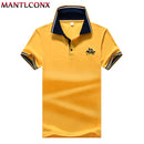MANTLCONX Plus Size 7XL 8XL Mens Polo Shirt Brands Short Sleeve Summer Shirt Male Polo Shirt Men Golf Tennis Shirt Summer 2022