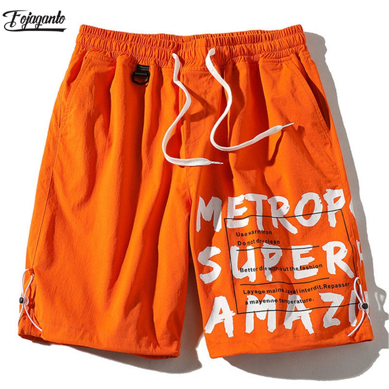 FOJAGANTO Summer New Casual Shorts Men Brand Men&