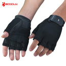 BOODUN Gym Guantes Hombres Mujeres Crossfit Fitness Guantes Medio dedo Mancuerna Entrenamiento Levantamiento de pesas Entrenamiento Deporte Guantes para gimnasio